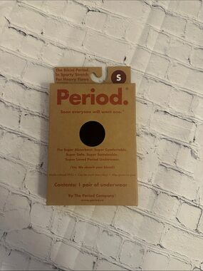 NWT- Bikini Period Underwear -Small- Black